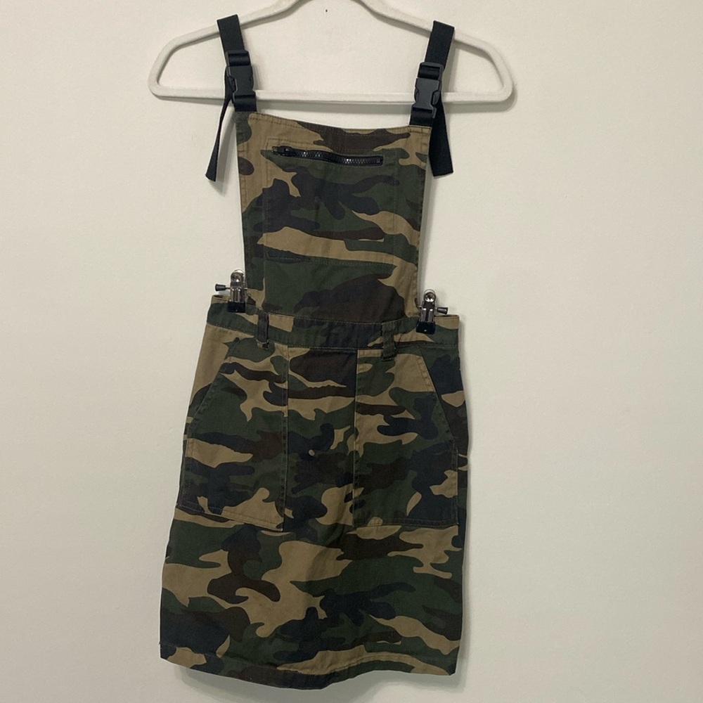 Camo Overall Dress